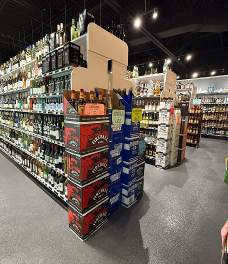 Store aisle